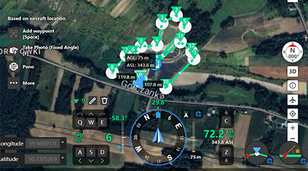 ETS – Wykorzystanie systemu DJI Dock 2 na farmach PV