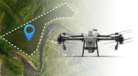 Tworzenie i eksport tras nalotu dla Agras T25 / T50 w DJI Terra