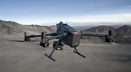 Premiera DJI AP100 Parachute – większe bezpieczeństwo podczas operacji z DJI Matrice 400